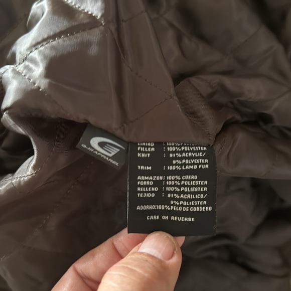 Bombers leather coat/jacket - Picture 9 of 10